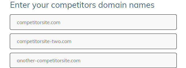 domain pesaing serpbot